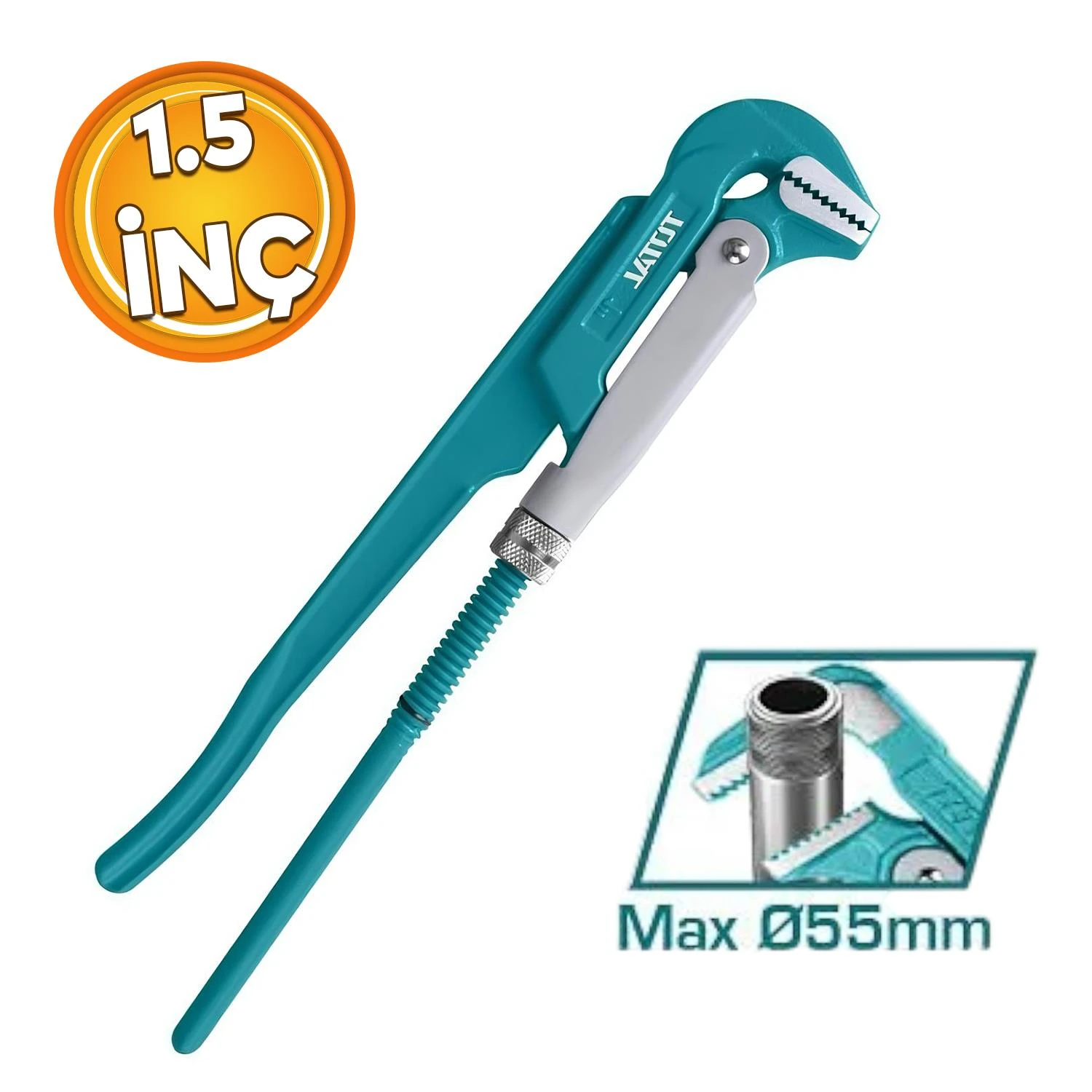 Profesyonel Boru Anahtarı 18 inç